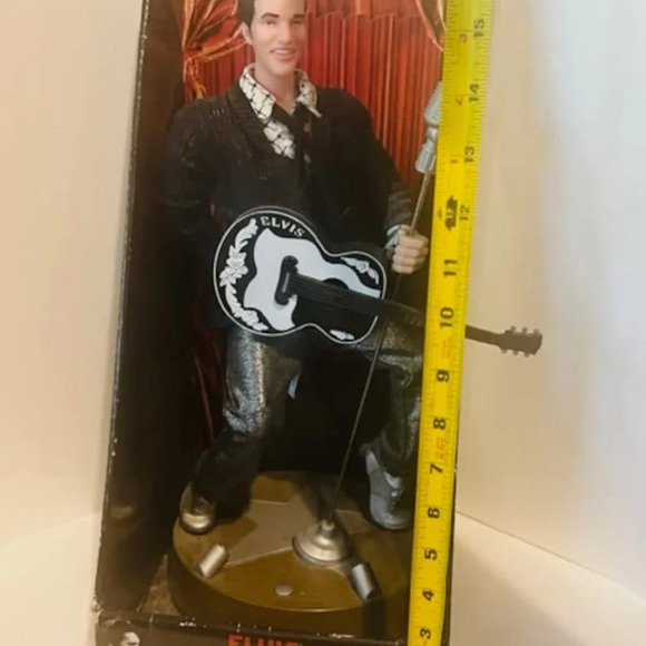 Elvis Presley Santas Best Musical Animation Figure Dancing All Shook Up Town - Picture 7 of 10